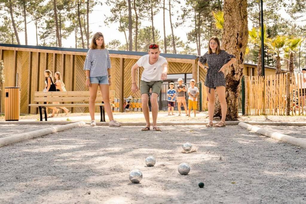 Mobil-Home Loic Camping Les Dunes De Contis Saint-Julien-en-Born Eksteriør billede